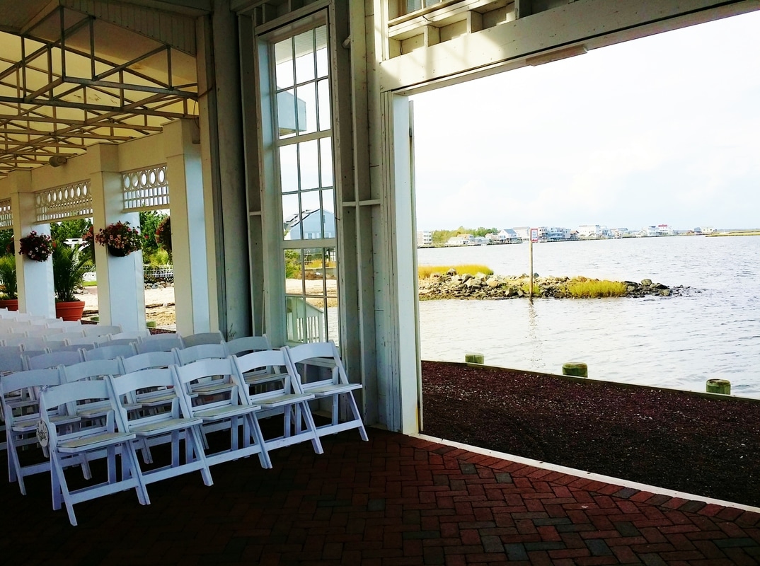 Wedding at Mallard Island Boat House by NJ Wedding Officiant Andrea Purtell
