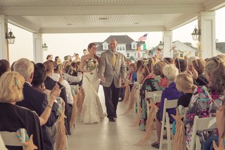 Wedding at Spring Lake Bath and Tennis Club by NJ Wedding Officiant Andrea Purtell