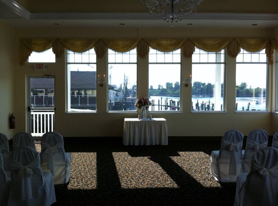 Wedding at The Sunset Ballroom Lobster Shanty by NJ Wedding Officiant Andrea Purtell For This Joyous Occasion