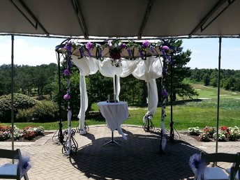 Wedding at Eagle Ridge Golf Club by NJ Wedding Officiant Andrea Purtell