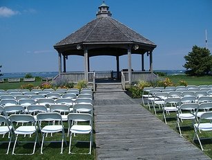 Wedding at Lavallette Gazebo by NJ Wedding Officiant Andrea Purtell www.forthisjoyousoccasion.com