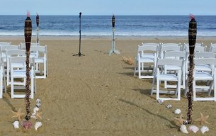NJ Wedding Officiant Andrea Purtell wedding on Sea Girt Beach for Doolan's Shore Club www.forthisjoyousoccasion.com