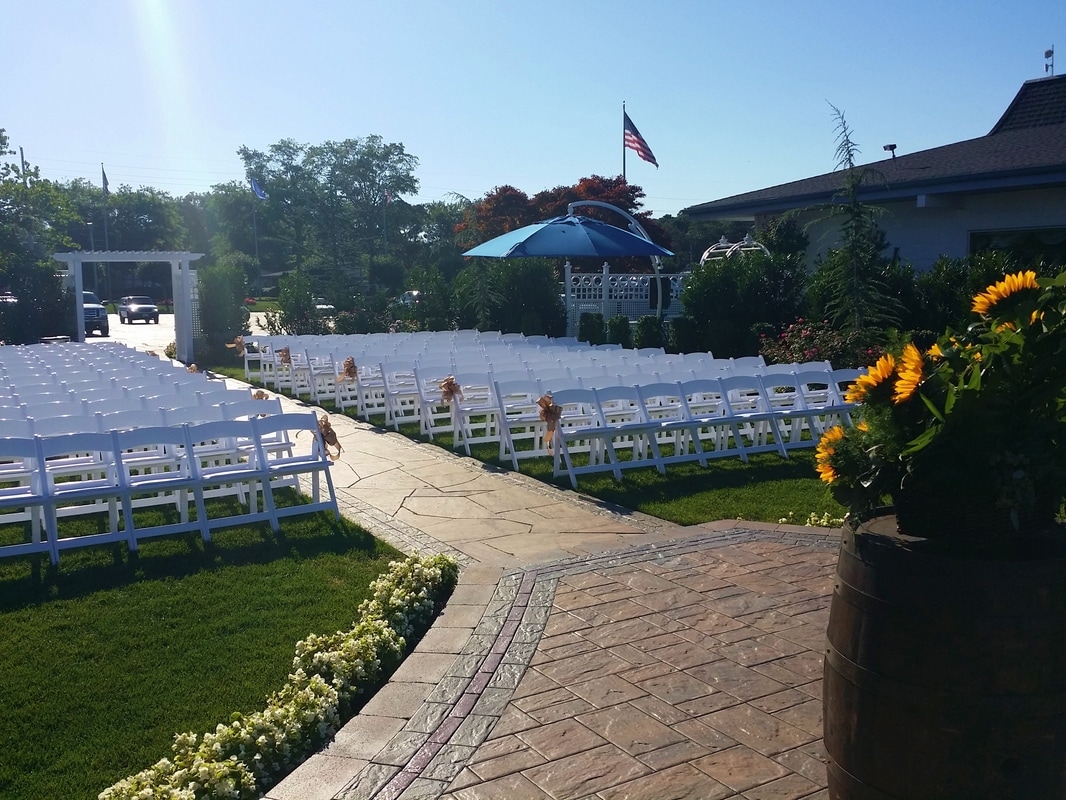 Wedding at Crystal Point Yacht Club by NJ Wedding Officiant Andrea Purtell